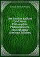 Der Stoiker Epiktet Und Seine Philosophie: Philosophische Monographie (German Edition), Eduard Maria Schranka 