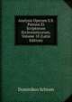 Analysis Operum S.S. Patrum Et Scriptorum Ecclesiasticorum, Volume 18 (Latin Edition), Dominikus Schram 