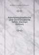 Kalendariographische Und Chronologische Tafeln (German Edition), Robert Gustav Schram 