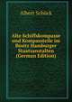 Alte Schiffskompasse und Kompassteile im Besitz Hamburger Staatsanstalten (German Edition), Albert Schuck 