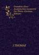 Grundriss Einer Analytischen Geometrie Der Ebene (German Edition), J THOMAE 