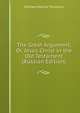 The Great Argument, Or, Jesus Christ in the Old Testament (Russian Edition), William Hanna Thomson 