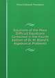 Solutions of the More Difficult Equations Contained in the Fourth Edition of Dr. M. Bland'S Algebraical Problems, Francis Edward Thompson 