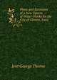 Plans and Estimates of a New System of Water-Works for the City of Clinton, Iowa, Jent George Thorne 