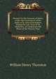 Memoir On the Finances of Malta, Under the Government of the Order of St. John of Jerusalem, During the Last Years of Its Dominion, As Compared with Those of the Present Time, William Henry Thornton 
