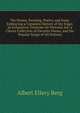 The Drama, Painting, Poetry, and Song: Embracing a Complete History of the Stage; an Exhaustive Treastise On Pictorial Art; a Choice Collection of Favorite Poems, and the Popular Songs of All Nations, Albert Ellery Berg 