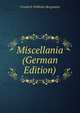 Miscellania (German Edition), Friedrich Wilhelm Bergmann 