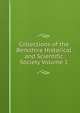 Collections of the Berkshire Historical and Scientific Society Volume 1, 