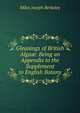 Gleanings of British Alga?: Being an Appendix to the Supplement to English Botany, Miles Joseph Berkeley 