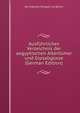 Ausf?hrliches Verzeichnis der aegyptischen Altert?mer und Gipsabg?sse (German Edition), Ko?nigliche Museen zu Berlin 