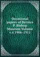 Occasional papers of Bernice P. Bishop Museum Volume v.4 1906-1911, 