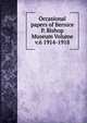 Occasional papers of Bernice P. Bishop Museum Volume v.6 1914-1918, 