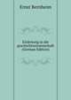 Einleitung in die geschichtswissenschaft (German Edition), Ernst Bernheim 