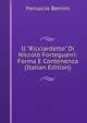 Il "Ricciardetto" Di Niccol? Forteguerri: Forma E Contenenza (Italian Edition), Ferruccio Bernini 
