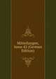 Mitteilungen, Issue 42 (German Edition), 