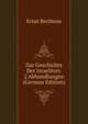 Zur Geschichte Der Israeliten: 2 Abhandlungen (German Edition), Ernst Bertheau 
