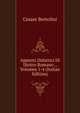 Appunti Didattici Di Diritto Romano ., Volumes 1-4 (Italian Edition), Cesare Bertolini 