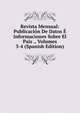 Revista Mensual: Publicacion De Datos E Informaciones Sobre El Pais ., Volumes 3-4 (Spanish Edition), 