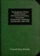 The Registers Of The Parish Church Of Urswick In Furness, Lancashire. Christenings, Weddings, And Burials, 1608-1695, Urswick Eng. (Parish) 