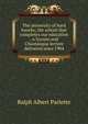 The university of hard knocks; the school that completes our education . A lyceum and Chautauqua lecture delivered since 1904, Ralph Albert Parlette 