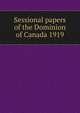 Sessional papers of the Dominion of Canada 1919, 