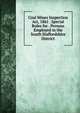 Coal Mines Inspection Act, 1861 . Special Rules for . Persons Employed in the South Staffordshire District, 