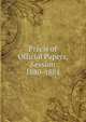 Precis of Official Papers, Session 1880-1881, 
