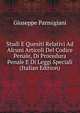 Studi E Quesiti Relativi Ad Alcuni Articoli Del Codice Penale, Di Procedura Penale E Di Leggi Speciali (Italian Edition), Giuseppe Parmigiani 