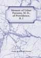 Memoir of Usher Parsons, M. D., of Providence, R. I., Charles W. 1823-1893 Parsons 