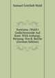 Kantiana. (Wald's Ged?chtnisrede Auf Kant. With Anhang). Herausg. Von R. Reicke (German Edition), Samuel Gottlieb Wald 