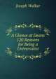 A Glance at Deans 120 Reasons for Being a Universalist, Joseph Walker 