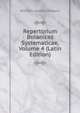Repertorium Botanices Systematicae, Volume 4 (Latin Edition), Wilhelm Gerhard Walpers 