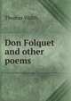 Don Folquet and other poems, Thomas Walsh 