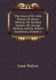 The Lives of Dr. John Donne, Sir Henry Wotton, Mr. Richard Hooker, Mr. George Herbert, and Dr. Robert Sanderson, Volume 1, Walton Izaak 