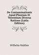 De Contaminationis Apud Plautum Et Terentium Diversa Ratione (Latin Edition), Wilhelm Walther 