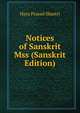 Notices of Sanskrit Mss (Sanskrit Edition), Hara Prasad Shastri 