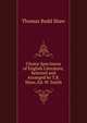 Choice Specimens of English Literature, Selected and Arranged by T.B. Shaw, Ed. W. Smith, Thomas Budd Shaw 