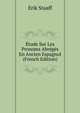 Etude Sur Les Pronoms Abreges En Ancien Espagnol (French Edition), Erik Staaff 