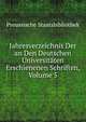 Jahresverzeichnis Der an Den Deutschen Universitaten Erschienenen Schriften, Volume 5, Preussische Staatsbibliothek 