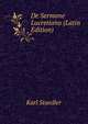 De Sermone Lucretiano (Latin Edition), Karl Staedler 