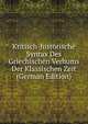Kritisch-historische Syntax Des Griechischen Verbums Der Klassischen Zeit (German Edition), 