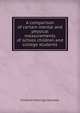 A comparison of certain mental and physical measurements of school children and college students, Elizabeth Mattingly Stalnaker 