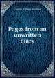 Pages from an unwritten diary, Charles Villiers Stanford 