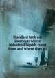 Standard tank car journeys: where industrial liquids come from and where they go, 