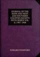 JOURNAL OF THE BATH AND WEST AND SOUTHERN COUNTIES SOCIETY FIFTH SEIRES VOL. II. 1907-1908, Edward Stanford 