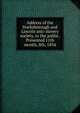 Address of the Starksborough and Lincoln anti-slavery society, to the public. Presented 11th month, 8th, 1834, 