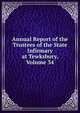 Annual Report of the Trustees of the State Infirmary at Tewksbury, Volume 34, 