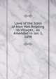 Laws of the State of New York Relating to Villages, . As Amended to Jan. 1, 1898, 