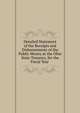 Detailed Statement of the Receipts and Disbursements of the Public Money at the Ohio State Treasury, for the Fiscal Year ., 