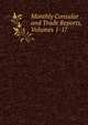 Monthly Consular and Trade Reports, Volumes 1-17, 